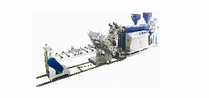 SPM 110/80*680 Double-Layer PP/PS Sheet Extrusion Line